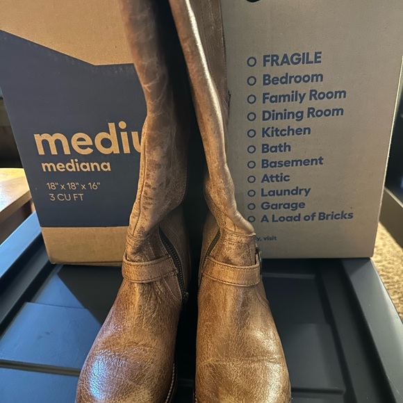 Bed Stu Brown Leather Boots - Picture 7 of 7